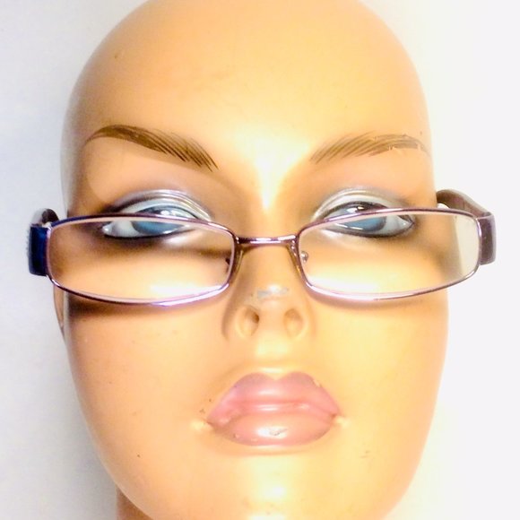 Versace Accessories - Versace Greek Key Crystal Eyeglasses Frames -Italy